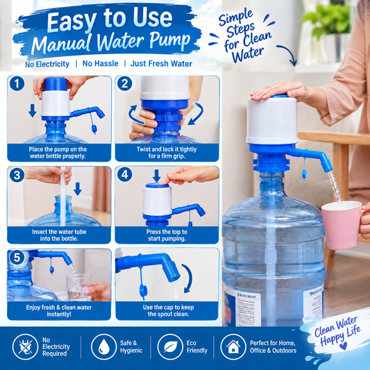 Manual Water Pump for - Hand Press Water Dispenser