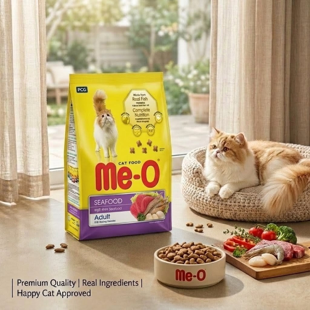 Me-O Premium Adult Cat Food Chicken & Vegetable