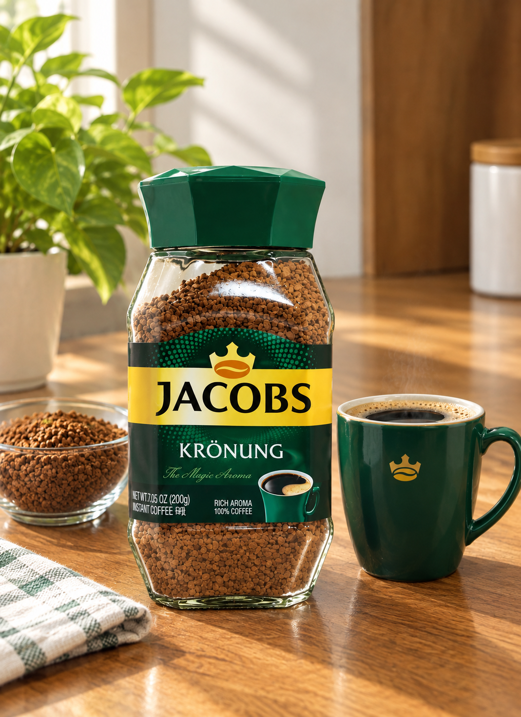 Jacobs Krönung Instant Coffee – Rich Aroma