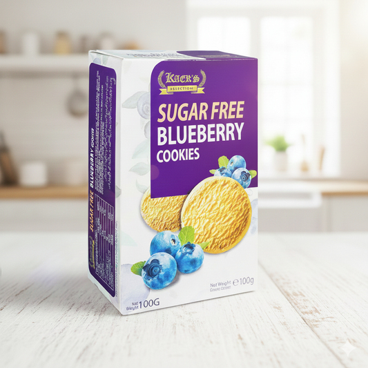 Sugar Free Blue Berry Cookies-100g