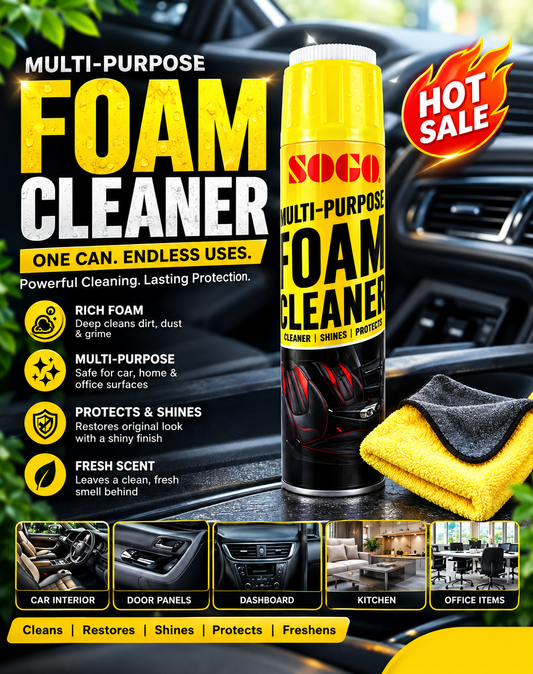 SOGO Multi-Purpose Foam Cleaner – Deep Cleaning & Surface Care
