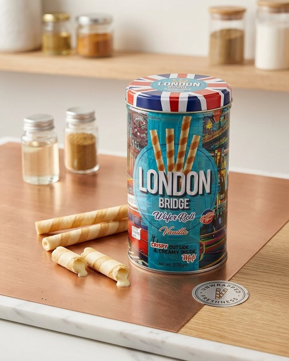 London Bridge Vanilla Wafer Rolls