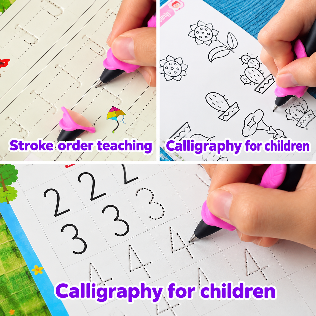 Preschool Learning & Practice book  Alphabet, Numbers, Math & Drawing | Ages 3+