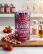 🍓 London Bridge Strawberry Cream Wafer Rolls Tin – 370g ✨