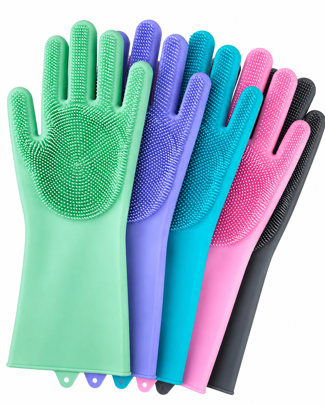 Multi-Purpose Silicone Cleaning Gloves