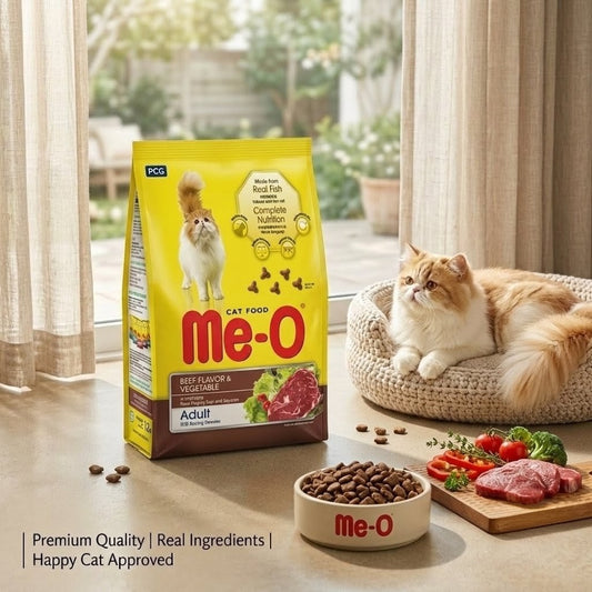 Me-O Premium Adult Cat Food Chicken & Vegetable